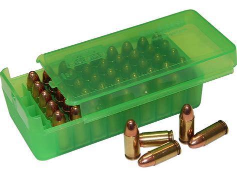 9mm metal ammo boxes|50 round 9mm ammo box.